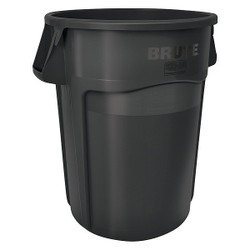 Rubbermaid Commercial Utility Container,44 gal.,Black  FG264360BLA