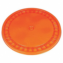 Basco Plastic Pail Lid,Orange,Plastic  ROP2100CVR-SN-OR