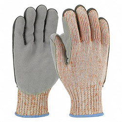 Pip Cut-Resistant Gloves,2XL,11" L,PR 09-H550SLPV/XXL