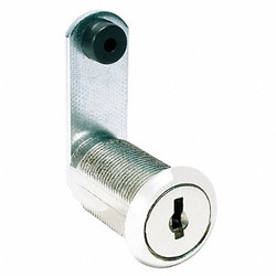 Compx National Cam Lock,For Thickness 7/32 in,Nickel C8052-MKKD-14A