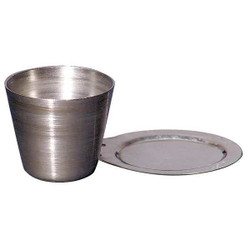 United Crucible with Lid,50mL,46 mm Dia,46 mm H SSR050
