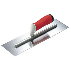 Westward Square-End Trowel,18inL,4inW,CarbonSteel 13A742