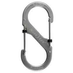 Nite Ize Carabiner Clip,3-35/64 in.,Silver  LSB4-11-R3