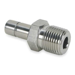 Parker Tube End Adapter,SS,CPIxM,3/8Inx1/4In 6-4 T2HF-SS