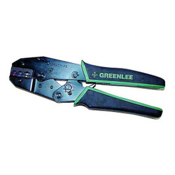 Greenlee Ratchet Crimper,22 to 10 AWG,9" L 45500G