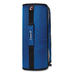 Case it™ BINDER,4",DRING,ZIPPER,BE D-186-MBLU