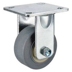 Manufacturer Varies Plate Caster,Rigid,Rubber,5 5/8"H P21R-PRP040R-14
