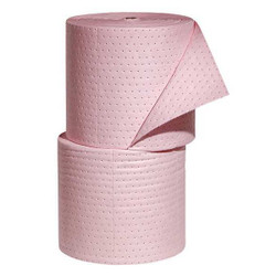 Pig Absorb Roll,Chem/Hazmat,Pink,150ftL,PK2 MAT320