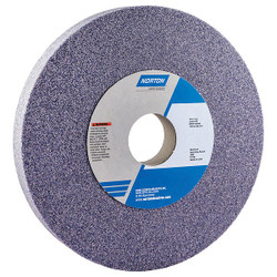 Norton Abrasives Grinding Wheel,T1,10x1x2,AO,46G,Med,Prpl  66253160749