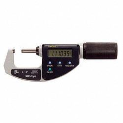 Mitutoyo Quick Micrometer,0-1.2 In,0.00005 In 293-676-20