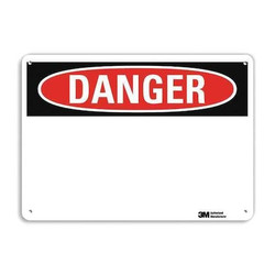 Lyle Danger Sign,10 inx14 in,Aluminum U3-1059-RA_14X10