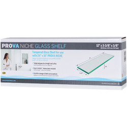 Prova Niche Glass Shower Shelf 80200