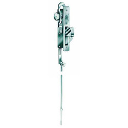 Adams Rite Deadbolt,Med.Duty,Satin Chrome 4015-18-IB