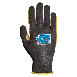 Superior Glove Blk Nyln/Stl Grn Pm Sz Lg,PR S13KBGLP-L