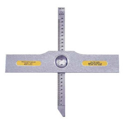 Haltec Tread Depth Gauge,Aluminum,7 in. L N-1410