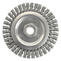 Dually Stringer Bead Wheel, 4-1/2 in dia x 3/16 in Face W x 5/8 in-11 UNC x 0.020 in, 15000 RPM, 1 EA/EA