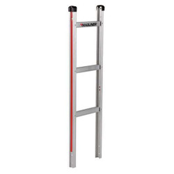 Magliner Straight Back Frame,Steel,Silver 300001