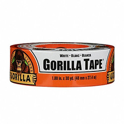 Gorilla Glue Duct Tape,White,1 7/8 in x 30 yd,17 mil 6025001