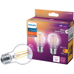 Philips 2pk 40w G16.5wg Led Bulb 573295