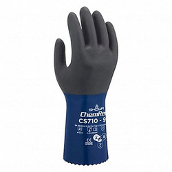 Showa Glove,Chemical Resistat,Seamless Knit,PR CS710S-07-V