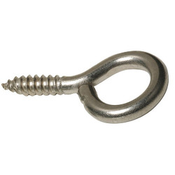 Bird Barrier Screw Eye,1/2 in W,1 1/2 in H,PK20 ni-se20