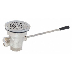 Encore Plumbing Drain Assembly,4 1/2 in Dia,Brass D10-7400