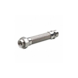 Hose Master Flexible Metal Hose Assembly,3/4"I.D.12" GM075SHMU120