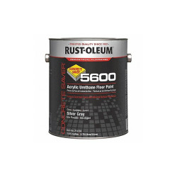 Rust-Oleum Floor Paint,Silver Gray,1 gal,Can 251291