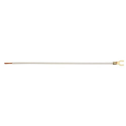 Ideal Pigtail Connector,Pigtail,White,Pk25 30-3470