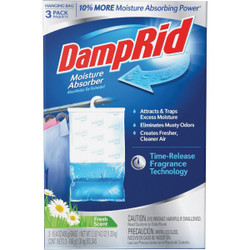 DampRid 15.4 Oz. Fresh Scent Hanging Moisture Absorber (3-Pack) FG83FSSB