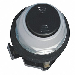 Eaton Non-Illum Push Button,30mm,Black HT8ABH