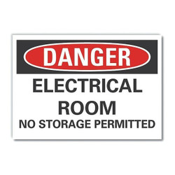 Lyle Elec Equip Danger Lbl,3.5x5in,Polyester LCU4-0550-ND_5X3.5