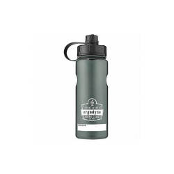 Ergodyne Water Bottle,34 oz,Gray,BPA Free 5151