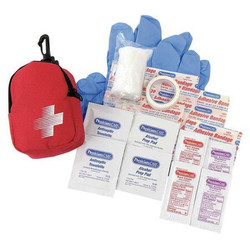 First Aid Only First Aid Kit w/House,24pcs,2x3.75",Red 3022