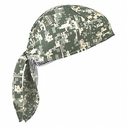 Chill-Its by Ergodyne Evaporative Cooling Triangle Hat, Camo 6710