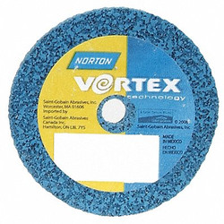Norton Abrasives Unitized Wheel,2 in Dia,1/4 in Connect 66254433504