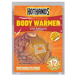 Hothands Body Warmer,5 in. x 3-3/4 in. HH1ADHPDQ240E