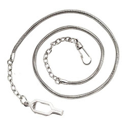 Heros Pride Whistle Chain,Metal,Nickel  4014N