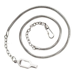 Heros Pride Whistle Chain,Metal,Nickel 4014N