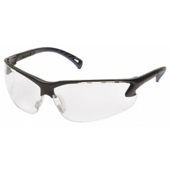 Pyramex SafetyGlasses,Clear,H2XAnti-Fog,Black SB5710DT