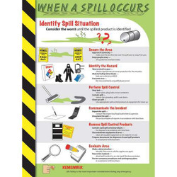 Accuform Poster,22 in x 17 in,Plastic SP124491L