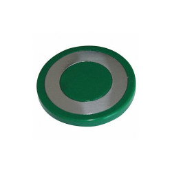 Eaton Mushroom Head, 30mm, Green 10250TB61