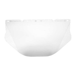 Msa Safety Visor,Polycarb,Clear,9-1/2x17 In 10115863