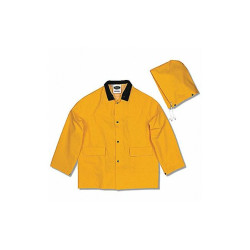 Mik Rain Suit w/Jacket/Bib,Unrated,Yellow,S 35100-S