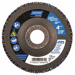 Norton Abrasives Fiber Disc,4 1/2 in Dia,7/8in Arbor 66623399064