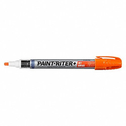 Markal Paint Marker, Permanent, Orange 96936