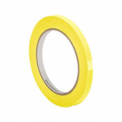 3m Elec Tape,216 ft Lx1/4 in W,2 mil,Yellow  3M 1318-2 0.25" x 72 yds Yellow