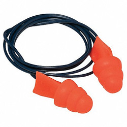 Tasco Ear Plugs,Corded,Flanged,27dB,PR 100-09012