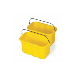 Rubbermaid Commercial Caddy,7 1/2 in L,Yellow FG9T8200YEL