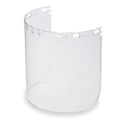 Honeywell North Faceshield Visor,Propionate,Clr,8-1/2x15 11390064